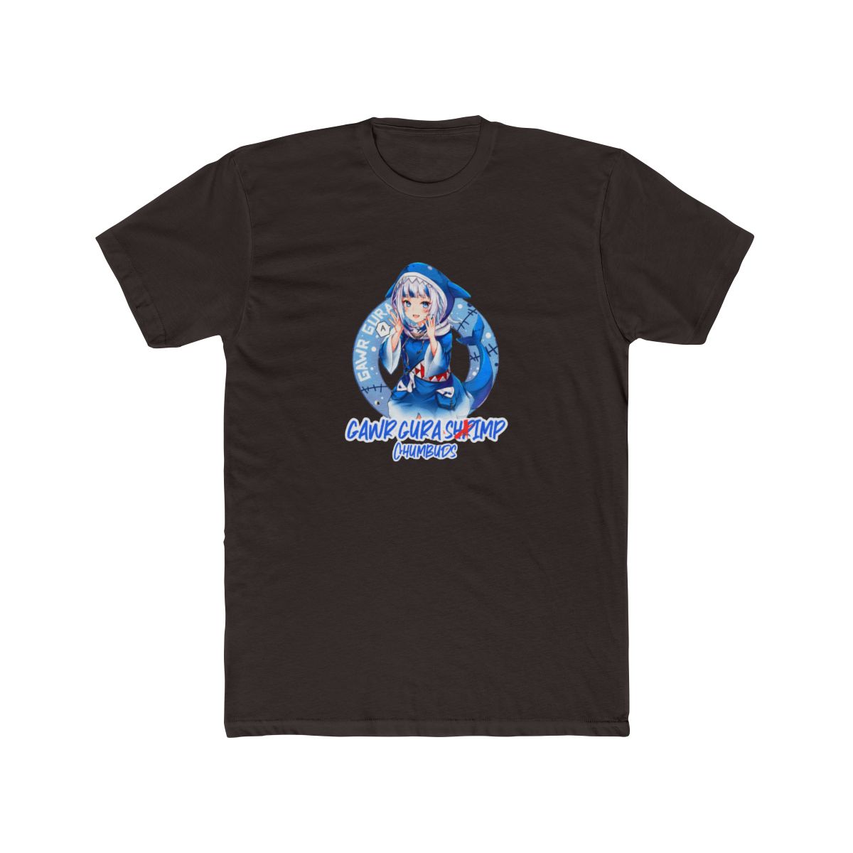 Hololive EN - Gawr Gura Simp T-Shirt - alternate angle 2, merchandise