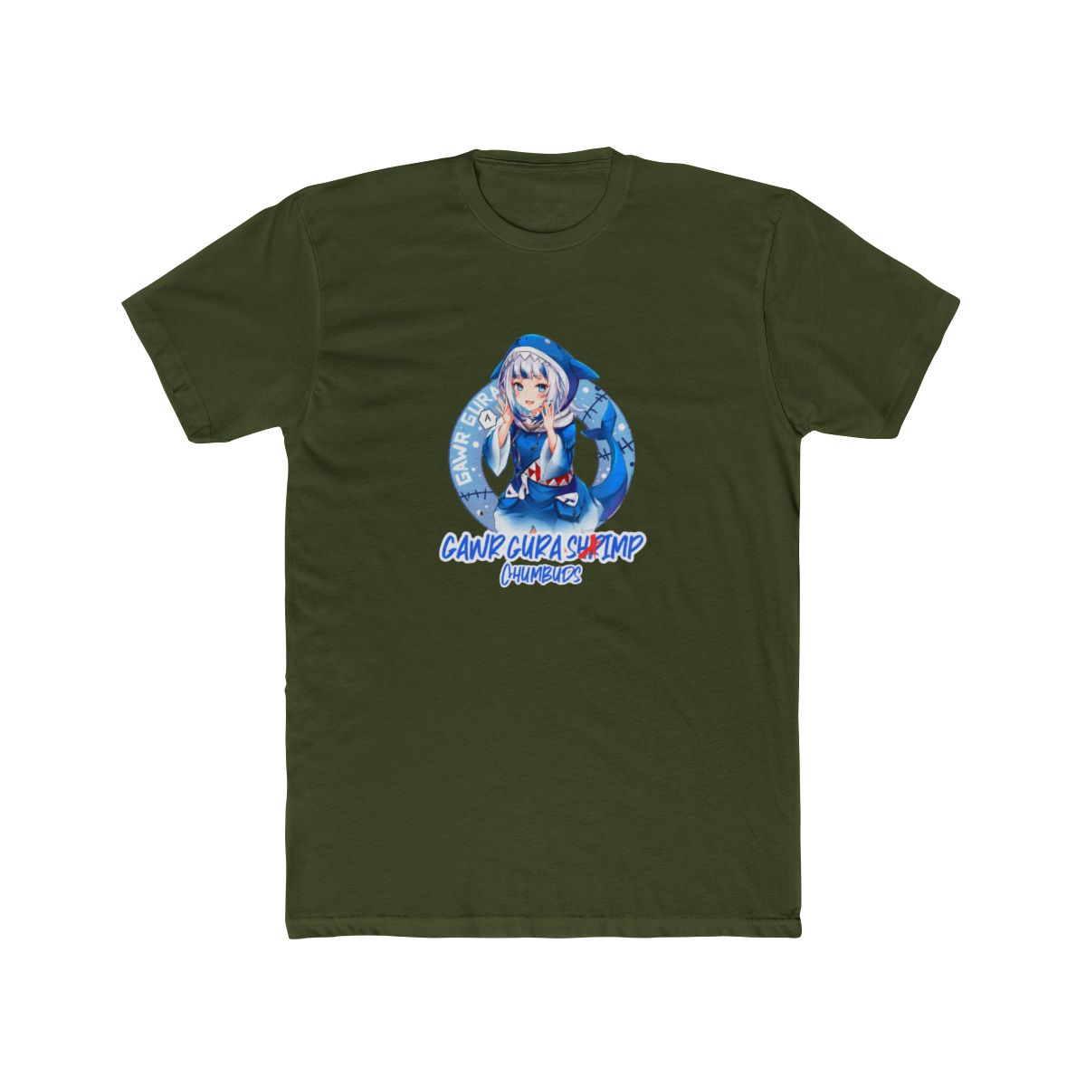 Hololive EN - Gawr Gura Simp T-Shirt - alternate angle 5, merchandise