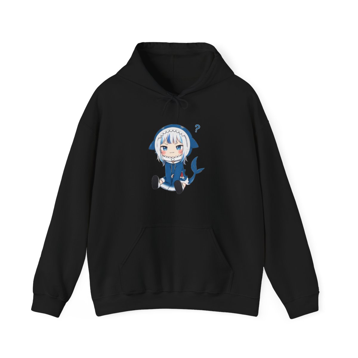 Adorable Gawr Gura Shark VTuber Hoodie