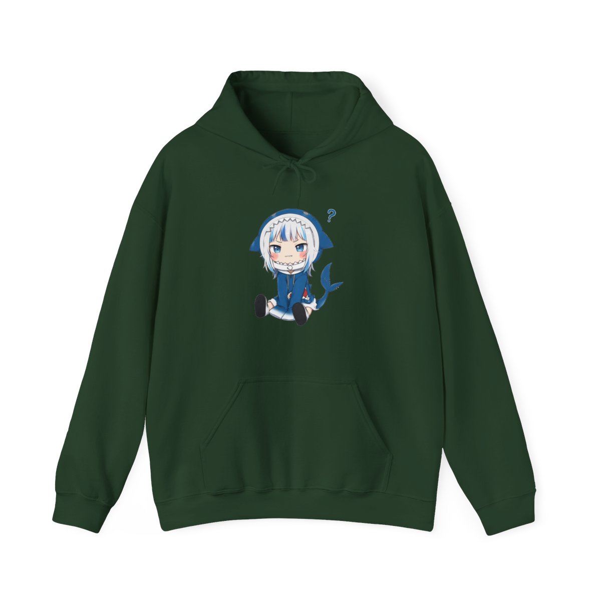 Adorable Gawr Gura Shark VTuber Hoodie - alternate angle 5, merchandise
