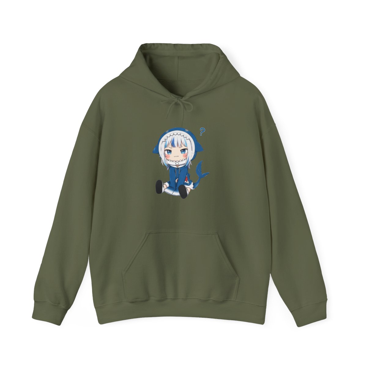 Adorable Gawr Gura Shark VTuber Hoodie - alternate angle 4, merchandise