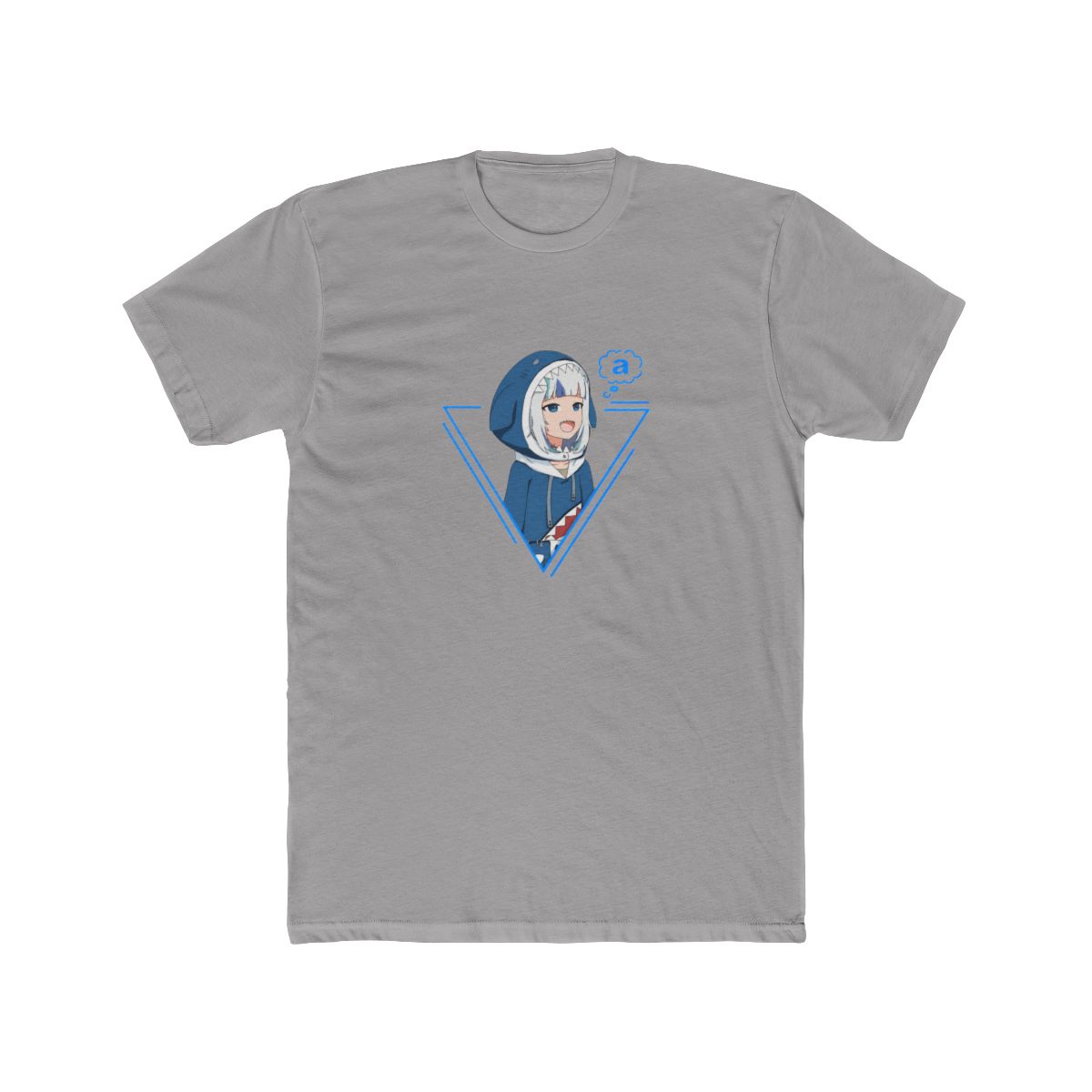 Hololive EN - Gawr Gura A T-Shirt - alternate angle 2, merchandise