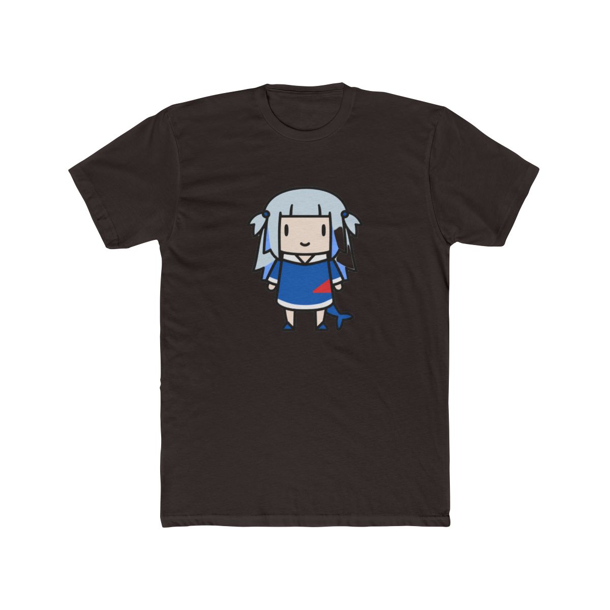 Hololive - Mini Gawr Gura T-Shirt - alternate angle 2, merchandise