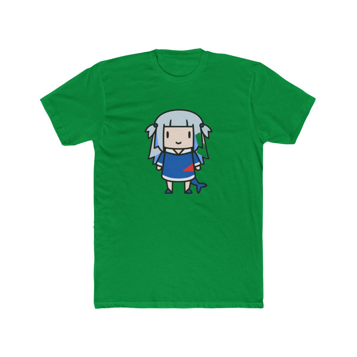 Hololive - Mini Gawr Gura T-Shirt - alternate angle 5, merchandise