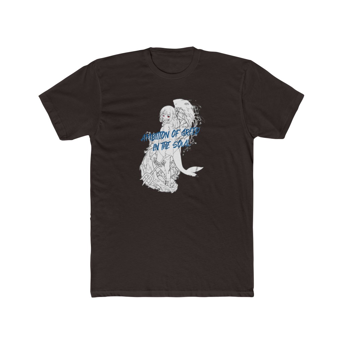 Hololive English Gawr Gura - Ambition T-Shirt - alternate angle 2, merchandise