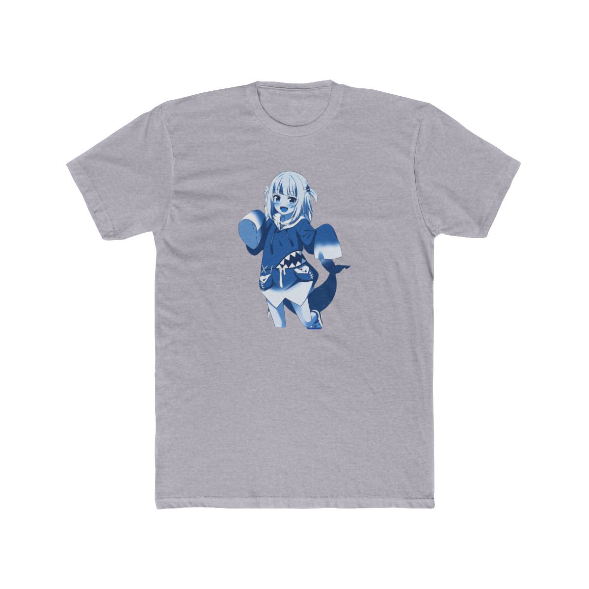 GURA SHARK (Gawr Gura Hololive) T-Shirt - alternate angle 3, merchandise
