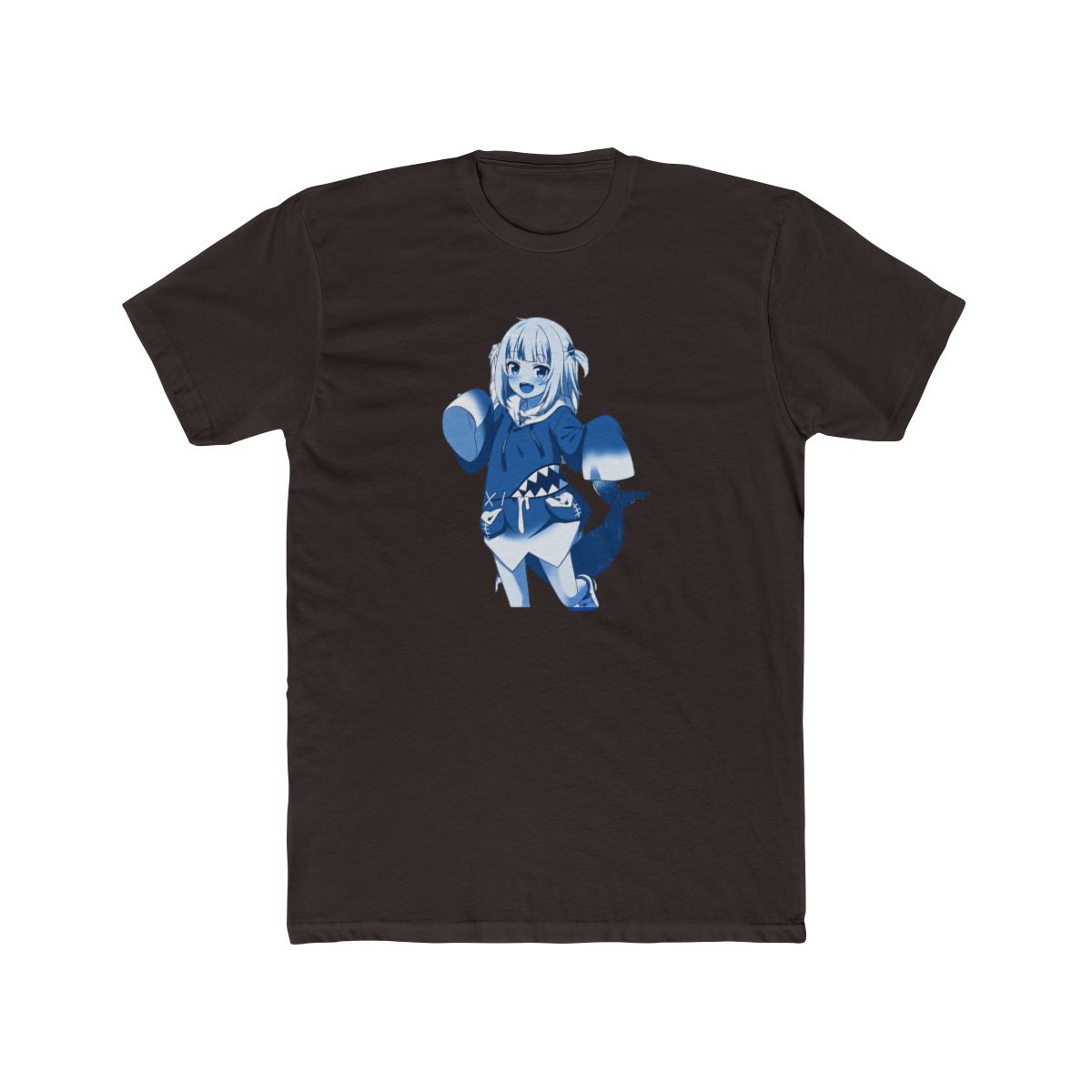 GURA SHARK (Gawr Gura Hololive) T-Shirt - alternate angle 2, merchandise