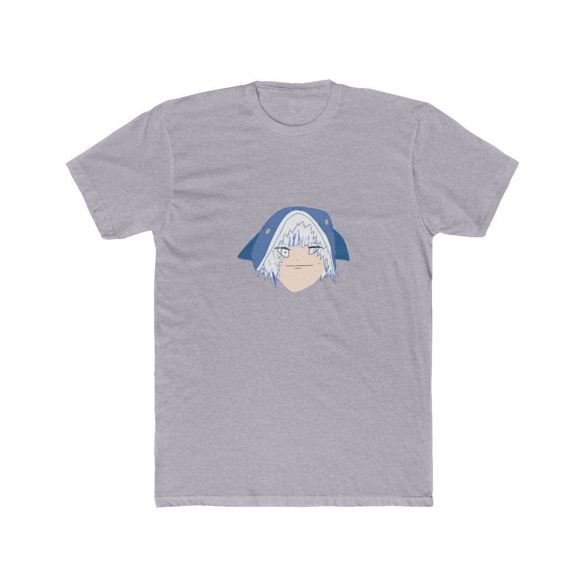 gawr gura korean T-Shirt - alternate angle 4, merchandise