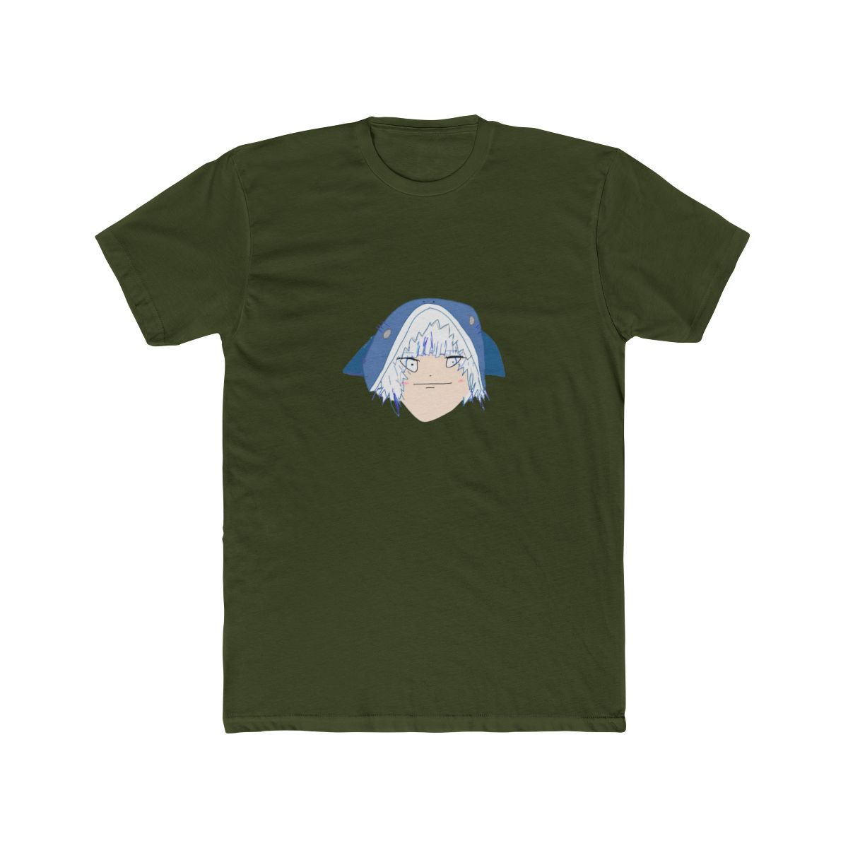 gawr gura korean T-Shirt - alternate angle 5, merchandise