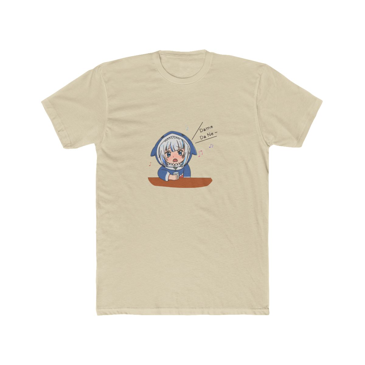 Hololive EN - Gawr Gura Baka Mitai T-Shirt - alternate angle 4, merchandise