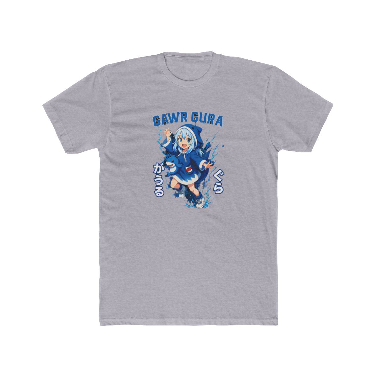 Gawr Gura The Shark Girl T-Shirt - alternate angle 5, merchandise