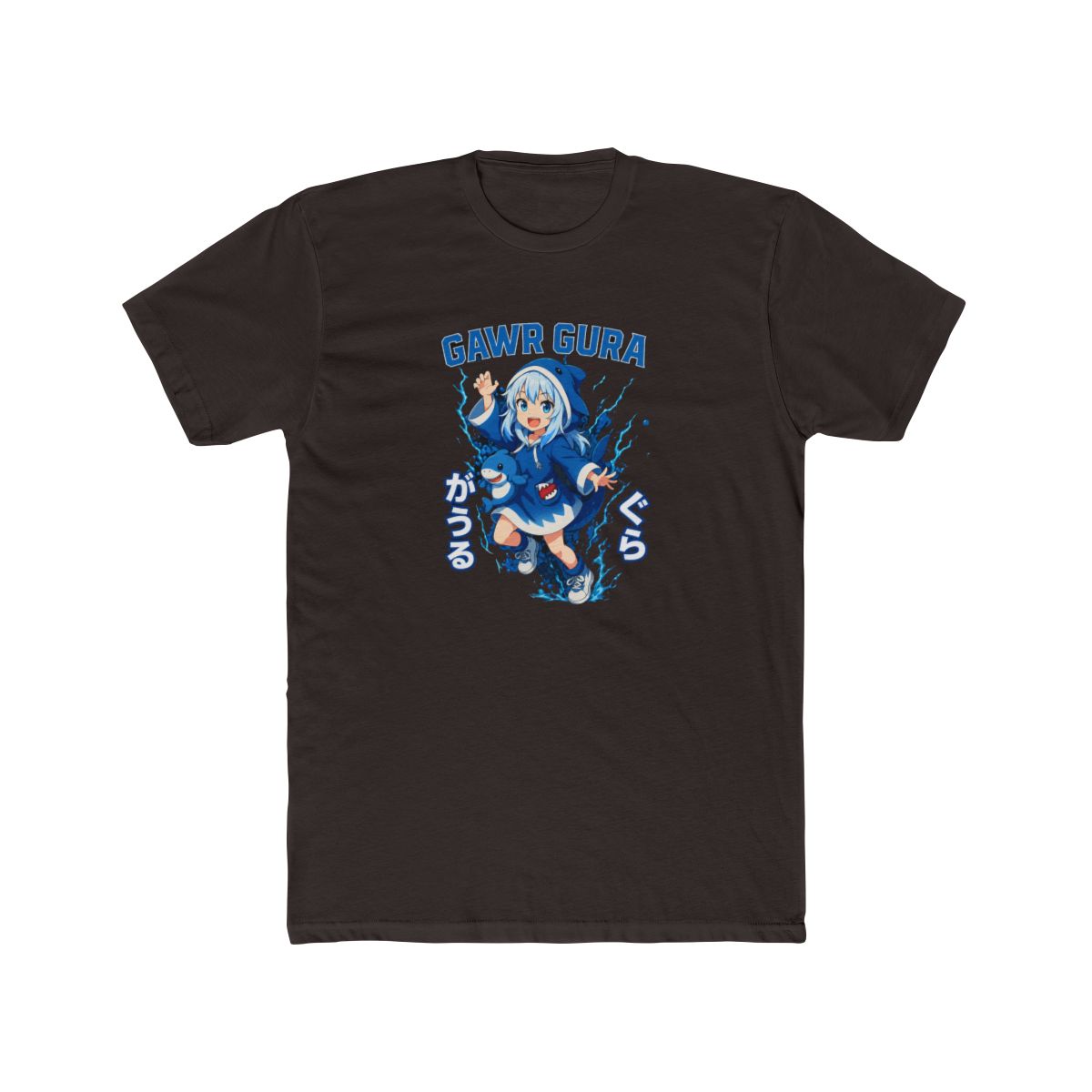 Gawr Gura The Shark Girl T-Shirt - alternate angle 3, merchandise