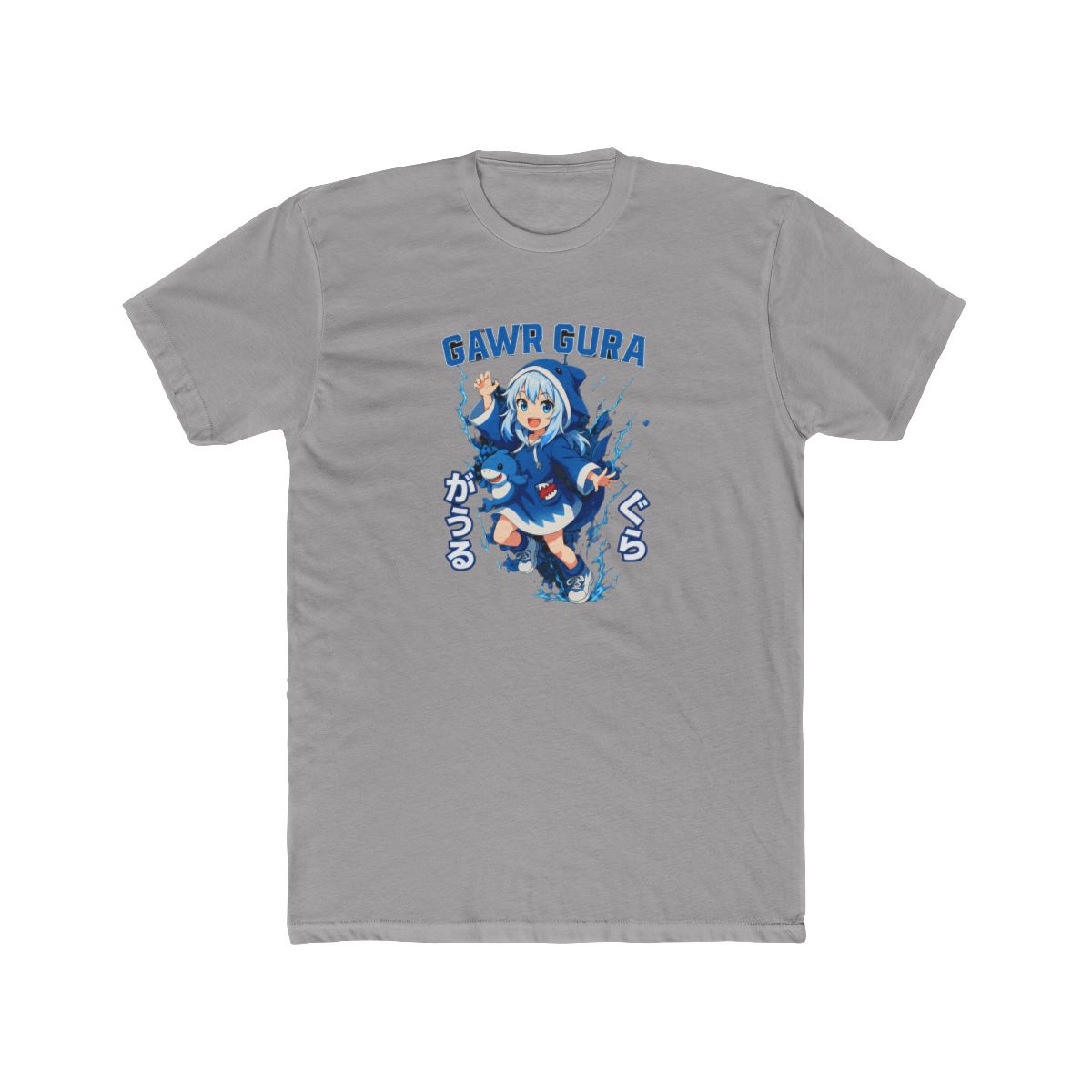 Gawr Gura The Shark Girl T-Shirt - alternate angle 2, merchandise