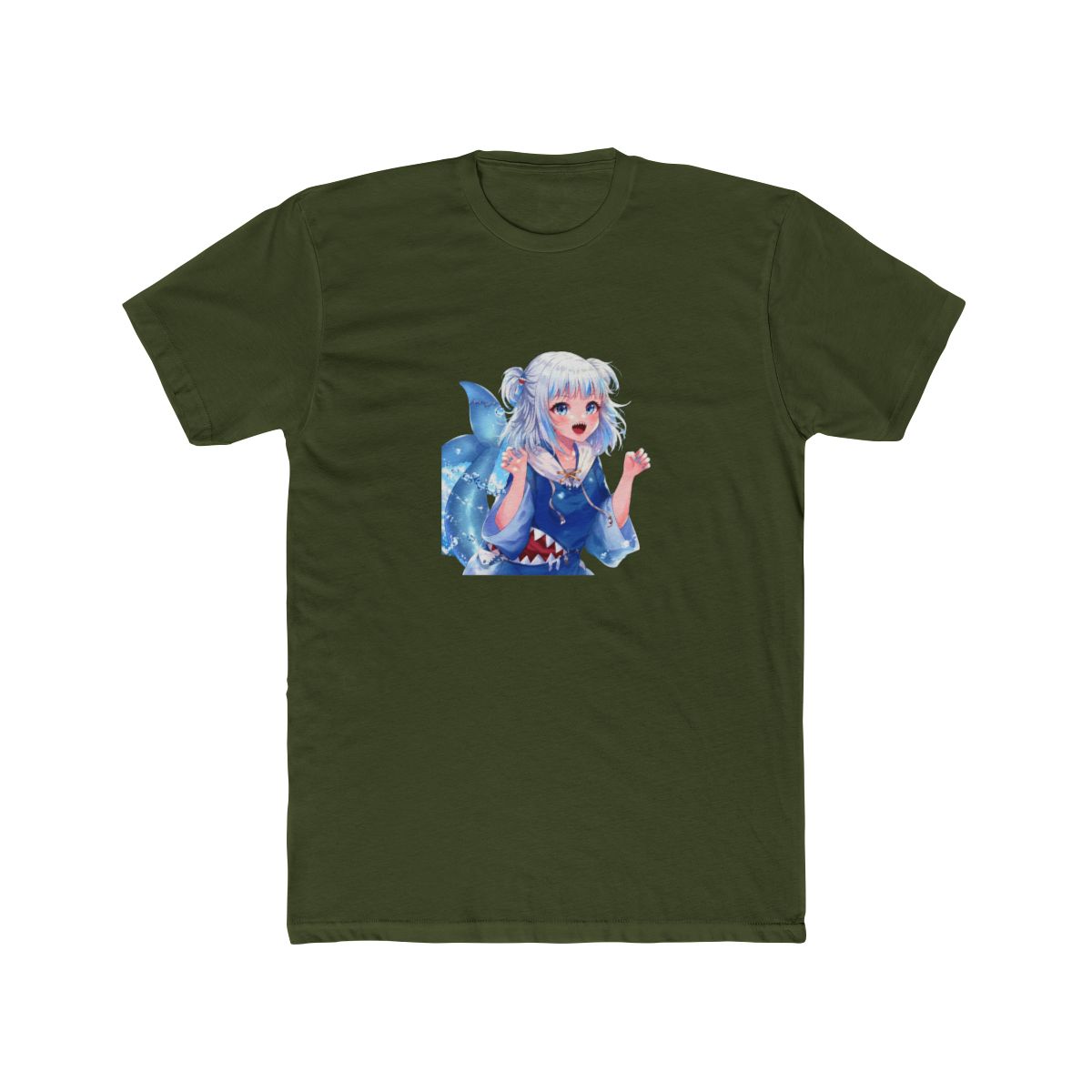 Gawr Gura T-Shirt - alternate angle 5, merchandise