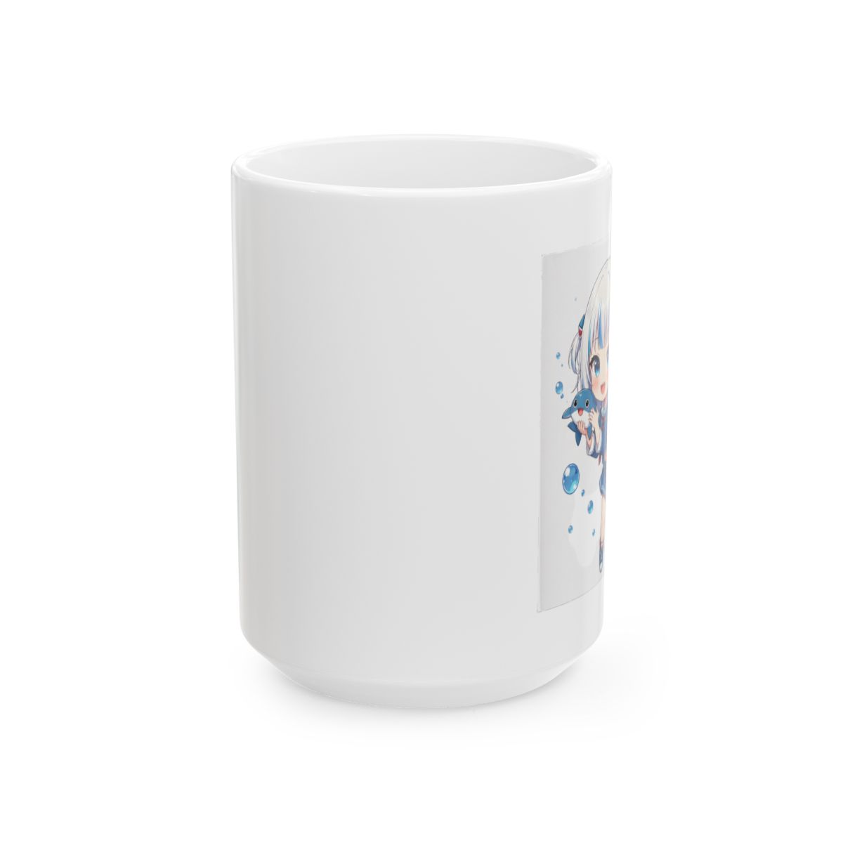 Gawr Hololive (がうる・ぐら) Two-Tone Coffee Mug - alternate angle 2, merchandise