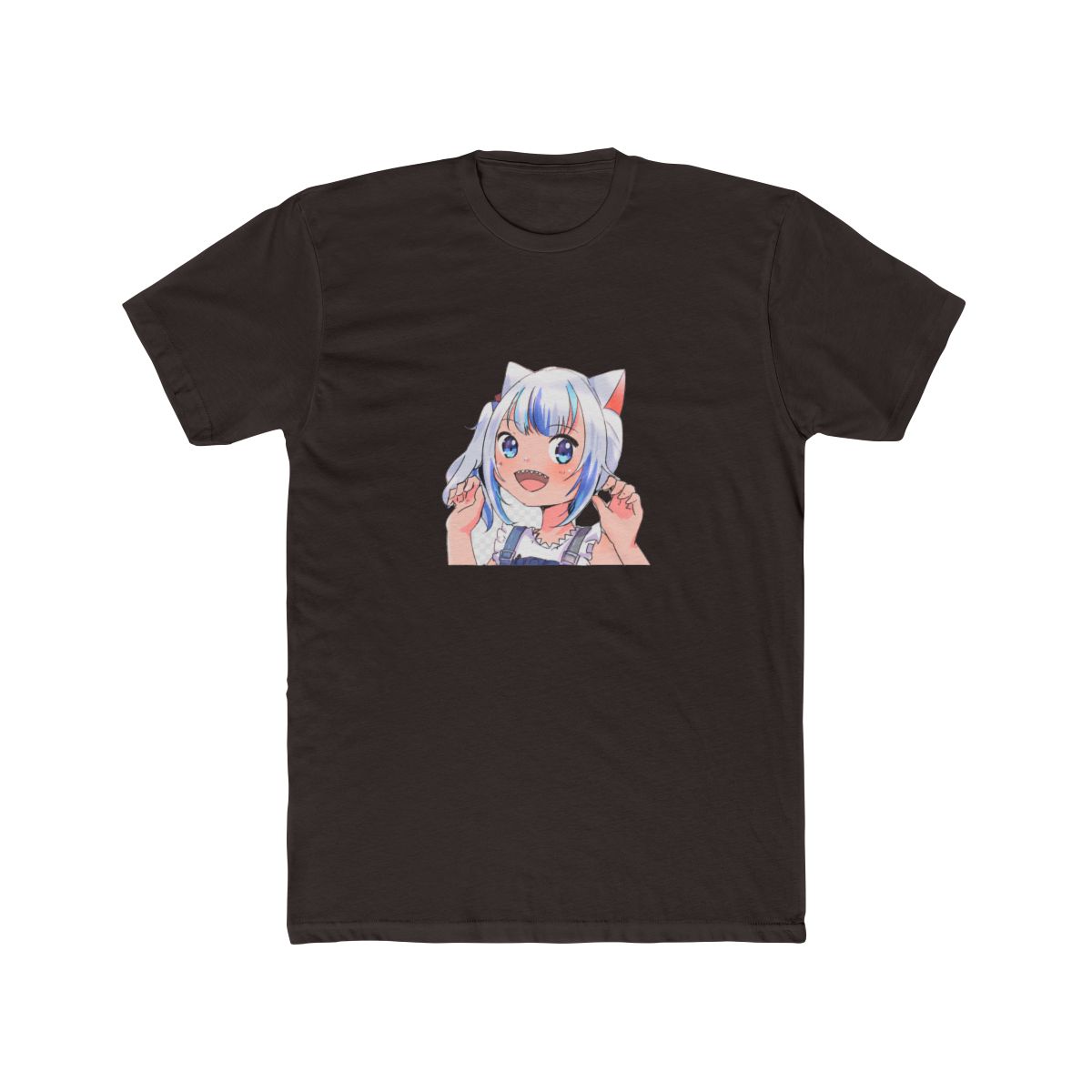 I'm a CAT SHARKK!!! Hololive EN Holo Myth Gawr Gura T-Shirt - alternate angle 2, merchandise