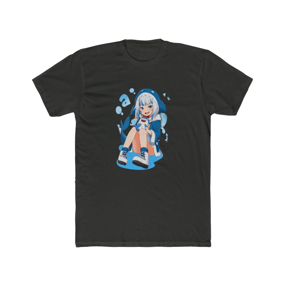 Hololive En - Gawr Gura Ch T-Shirt - alternate angle 5, merchandise