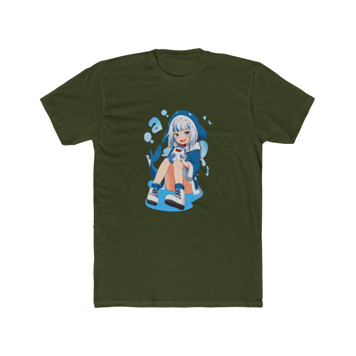 Hololive En - Gawr Gura Ch T-Shirt - alternate angle 4, merchandise