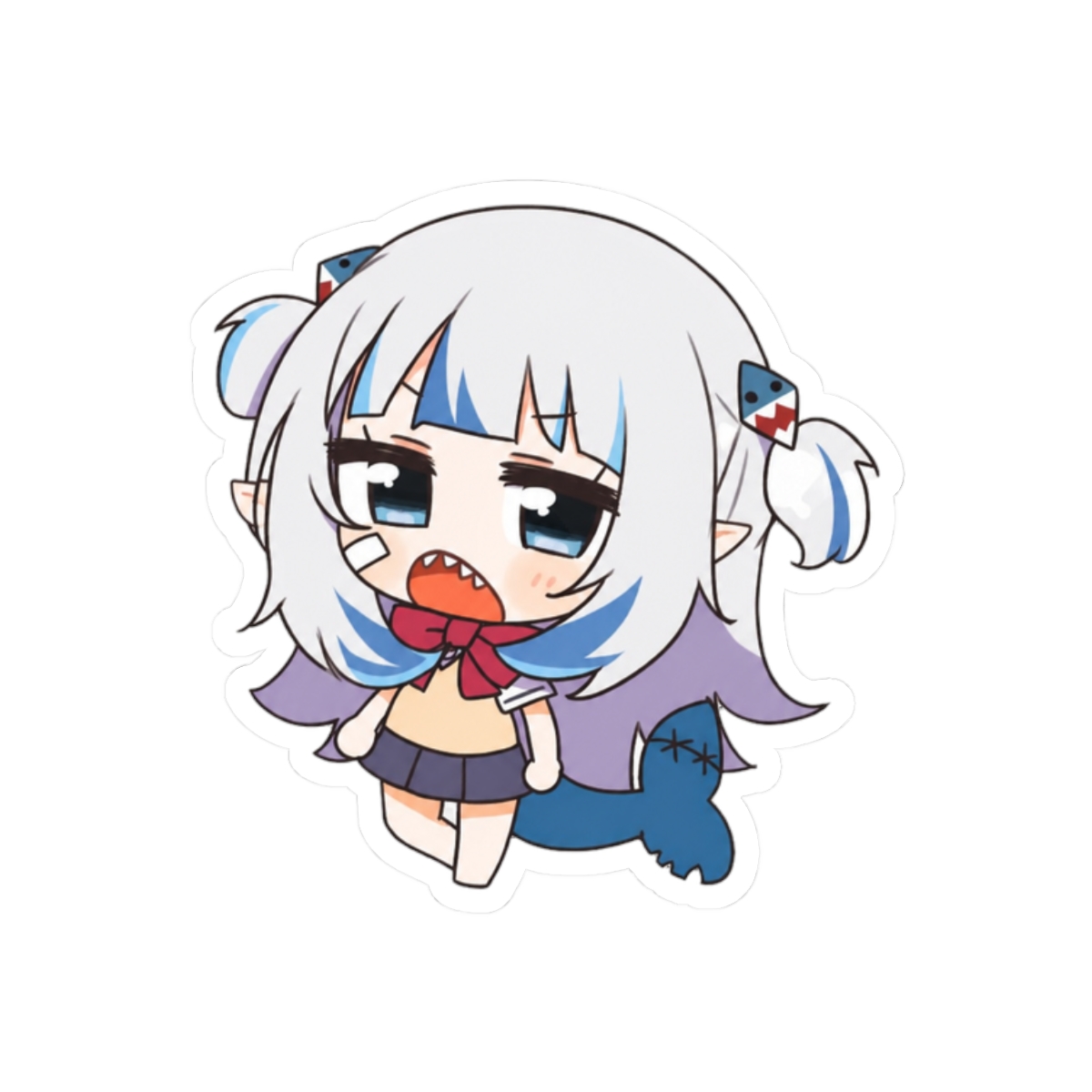Gawr Gura School Uniform - alternate angle 3, merchandise