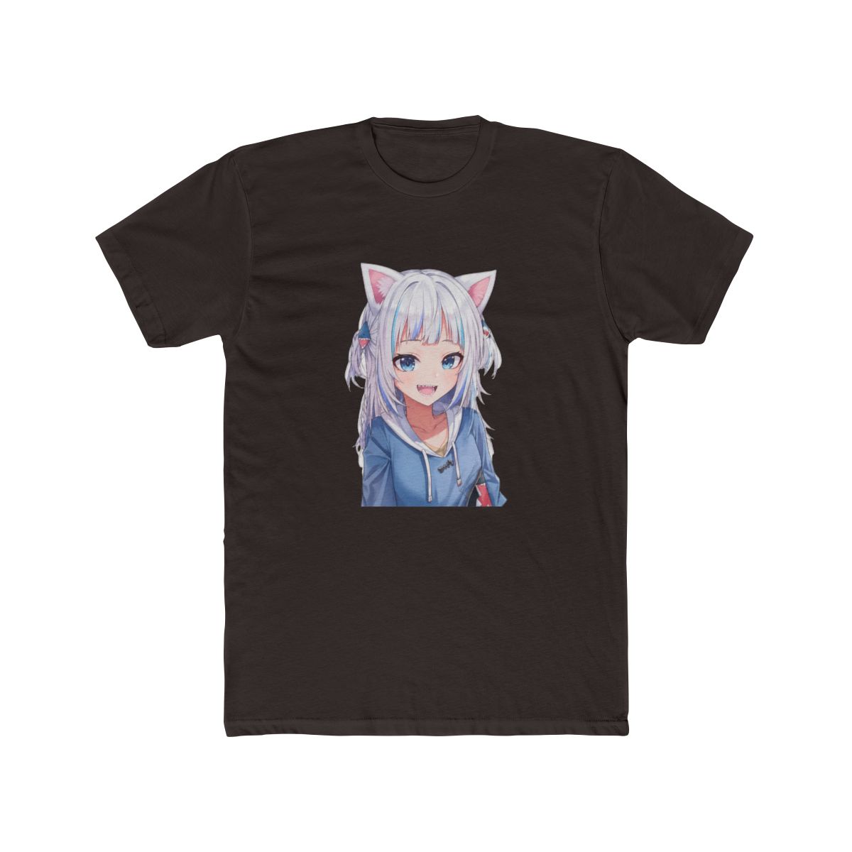 Gawr gura vtuber T Shirt - alternate angle 2, merchandise