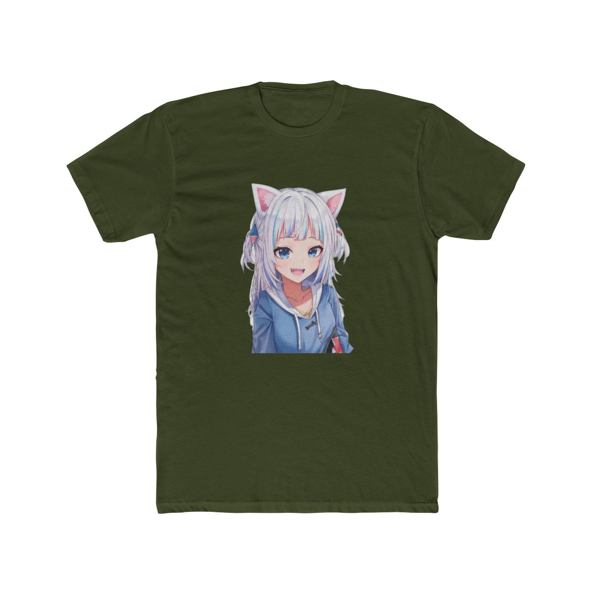 Gawr gura vtuber T Shirt - alternate angle 4, merchandise