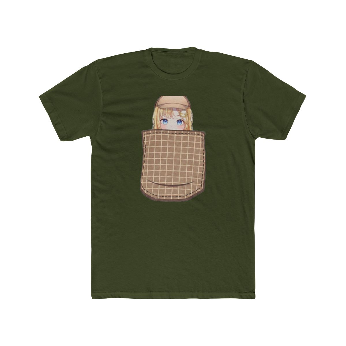 Amelia pocket peeker Watson peeking Hololive Holom T-Shirt - alternate angle 4, merchandise