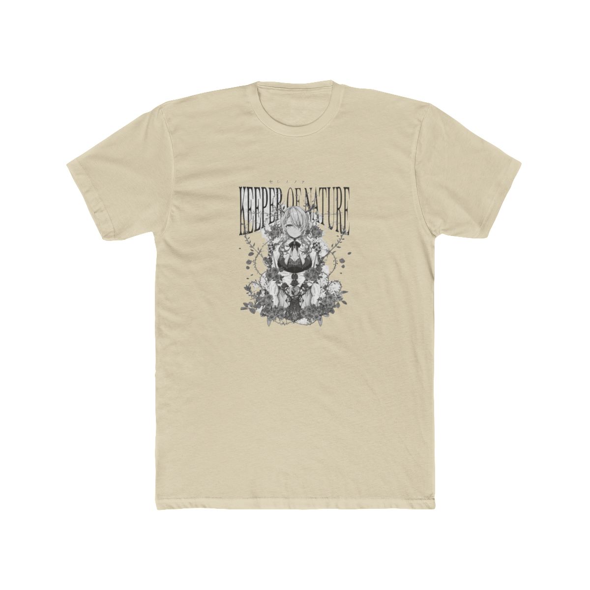 Hololive English Ceres Fauna - Keeper of Nature T Shirt - alternate angle 4, merchandise