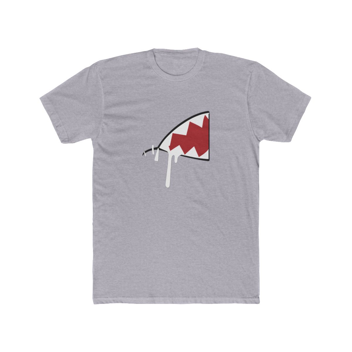Gawr Gura Shark Mouth friends T Shirt - alternate angle 4, merchandise