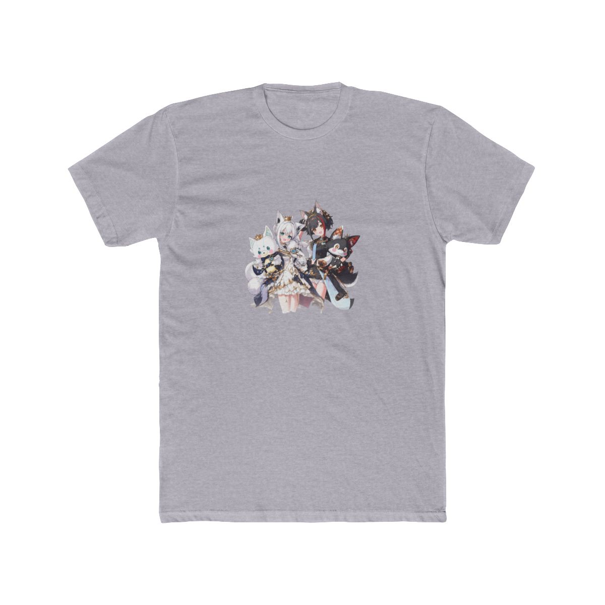 Hololive Fubumio Shirakami Fubuki & Ookami Mio T Shirt - alternate angle 4, merchandise