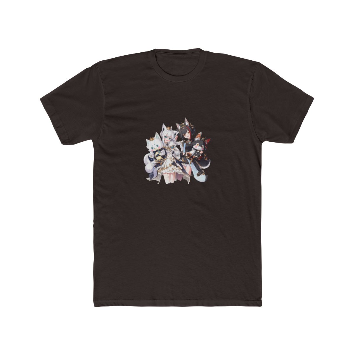 Hololive Fubumio Shirakami Fubuki & Ookami Mio T Shirt - alternate angle 2, merchandise