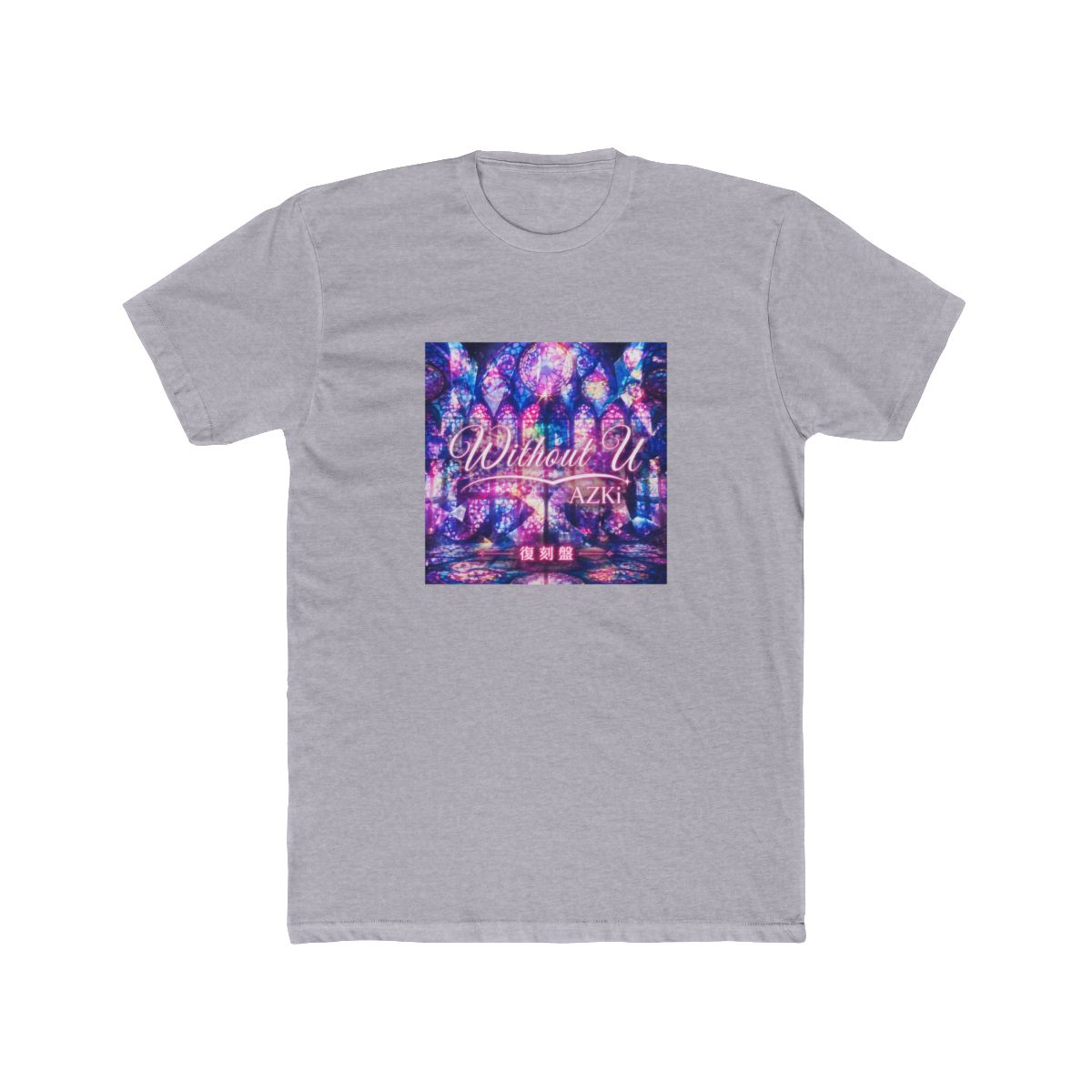 AZKi Without U Album Fan T Shirt - alternate angle 5, merchandise