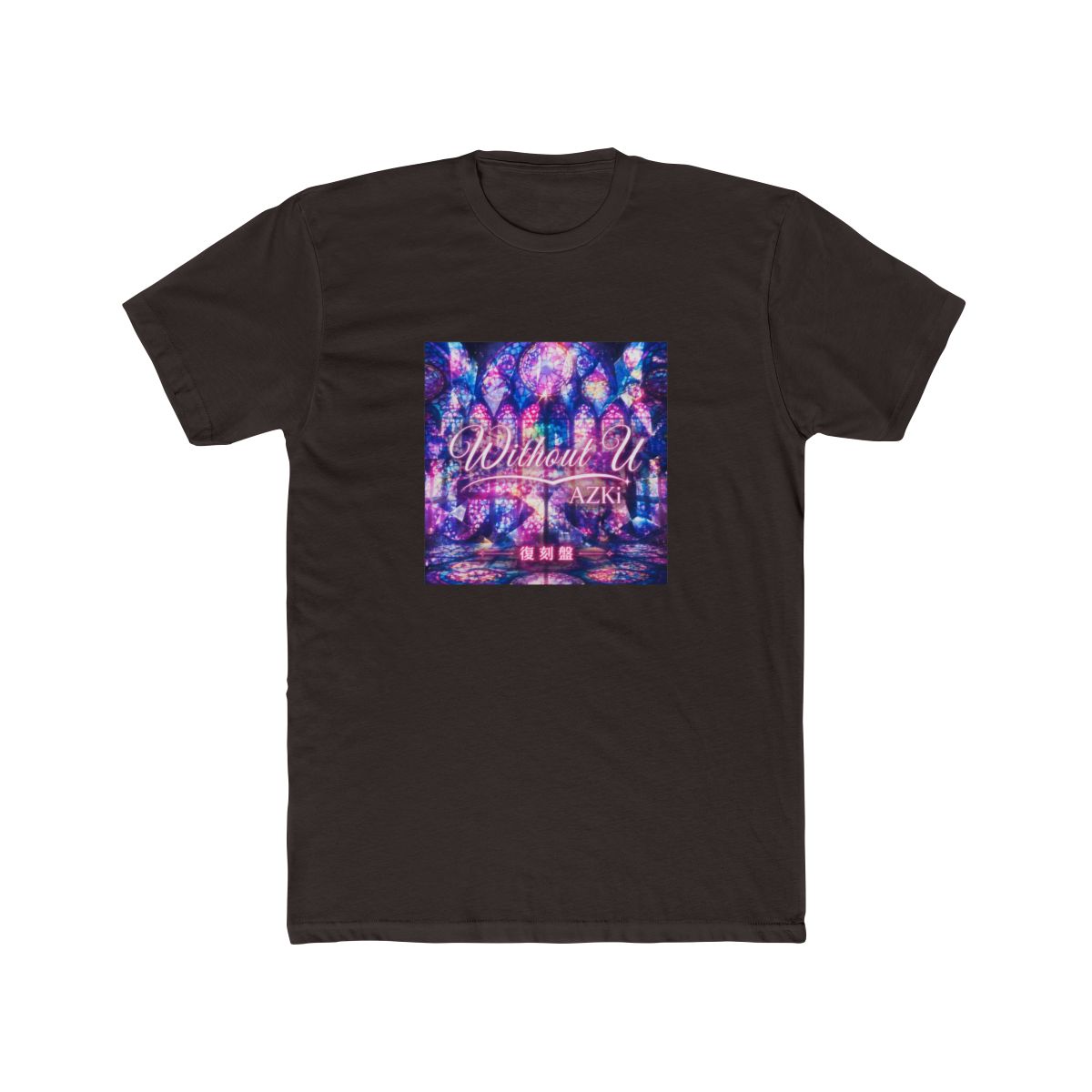 AZKi Without U Album Fan T Shirt - alternate angle 2, merchandise
