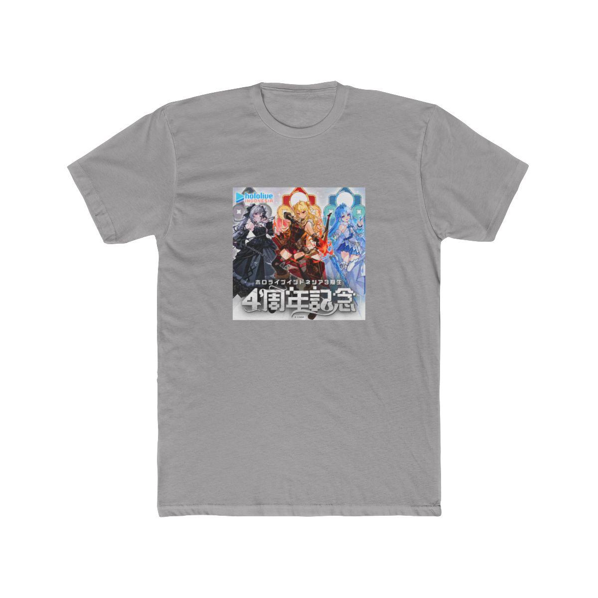 Hololive Indonesia 3rd Gen 4th Anniversary T Shirt
