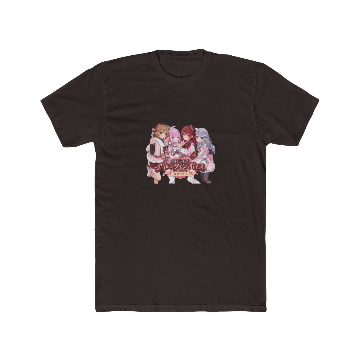 Hololive Secret Valentine Confessions T Shirt - alternate angle 2, merchandise