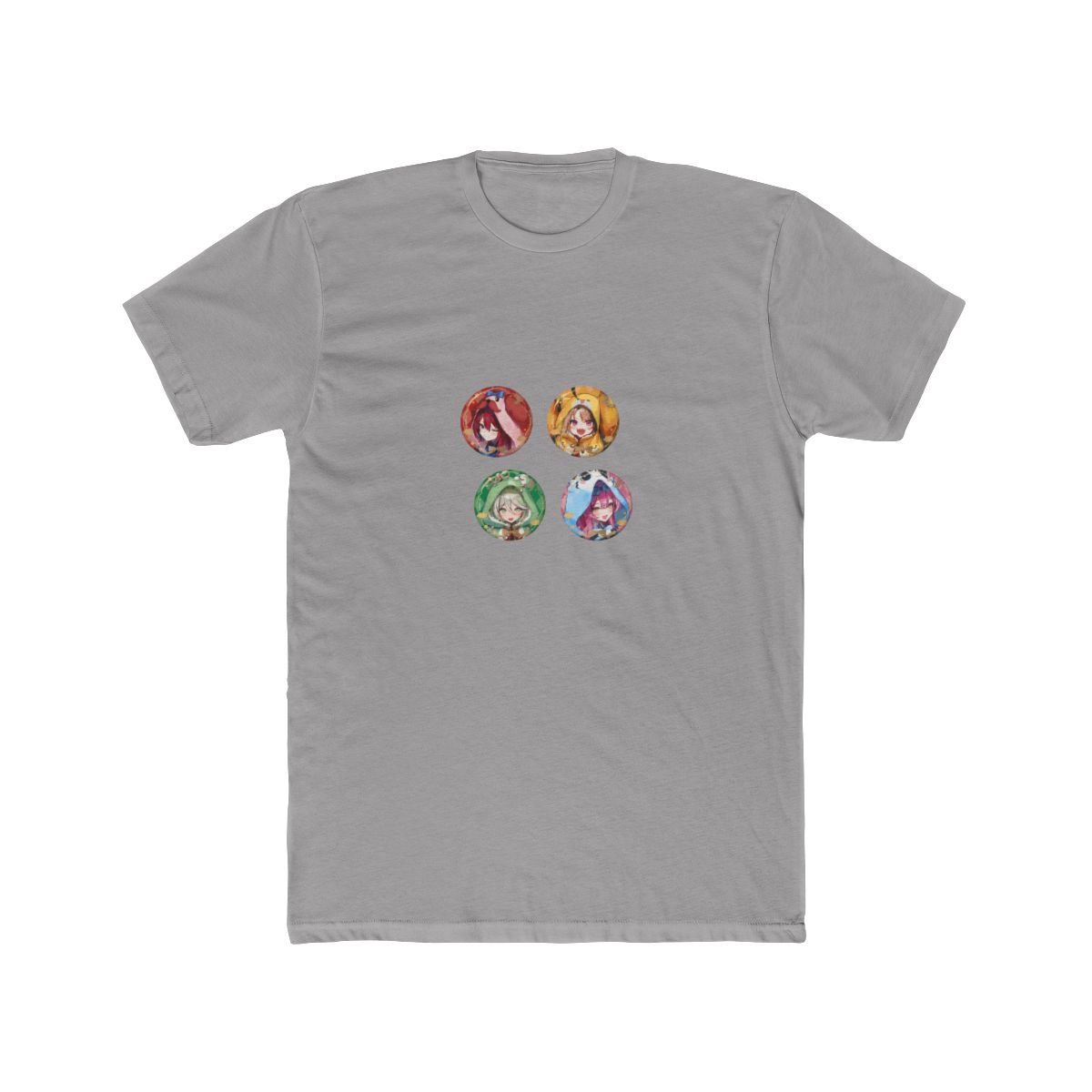 [20260420 - 20260525] "hololive English -Justice- Girls’ Night" Stamped Button Badge - Official T-Shirts merchandise