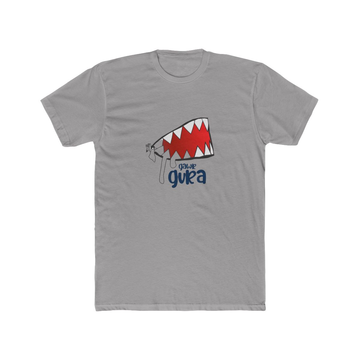 Hololive -- Gawr Gura Logo T Shirt - Official T-Shirts merchandise