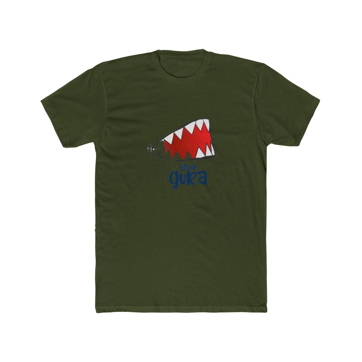Hololive -- Gawr Gura Logo T Shirt - alternate angle 5, merchandise