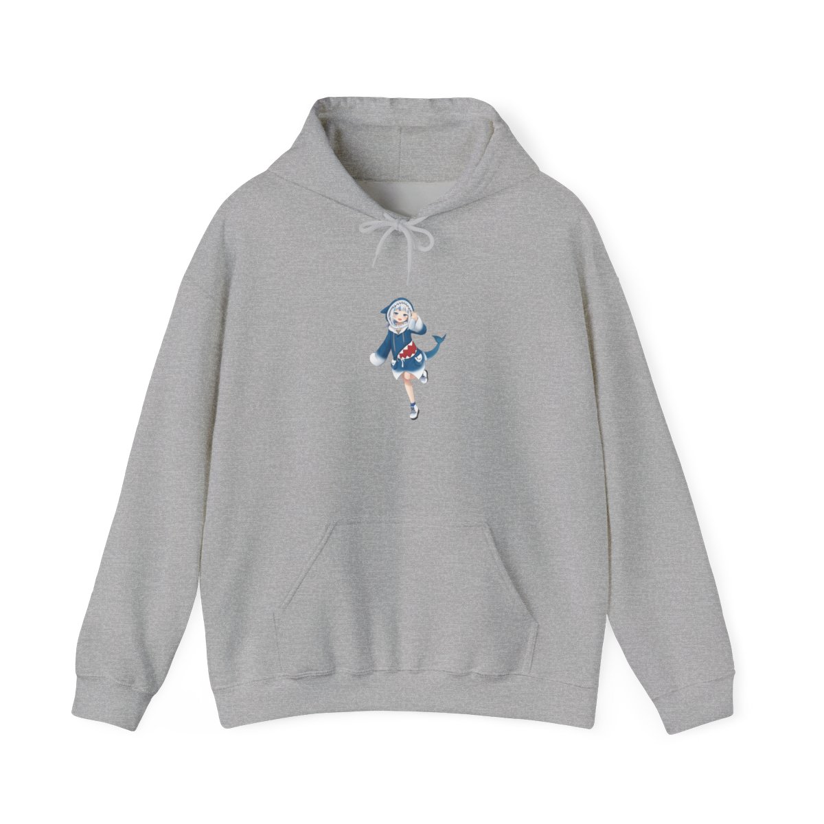 Gawr Gura & Hololive Hoodie - alternate angle 3, merchandise