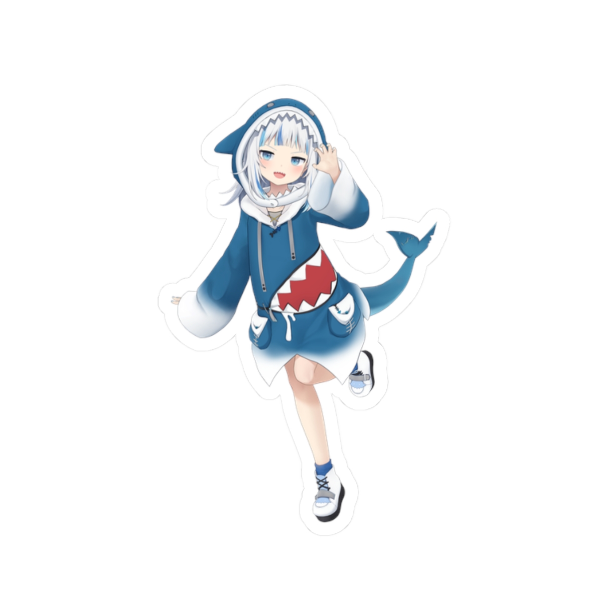 Gawr Gura & Hololive Sticker - Official Stickers merchandise