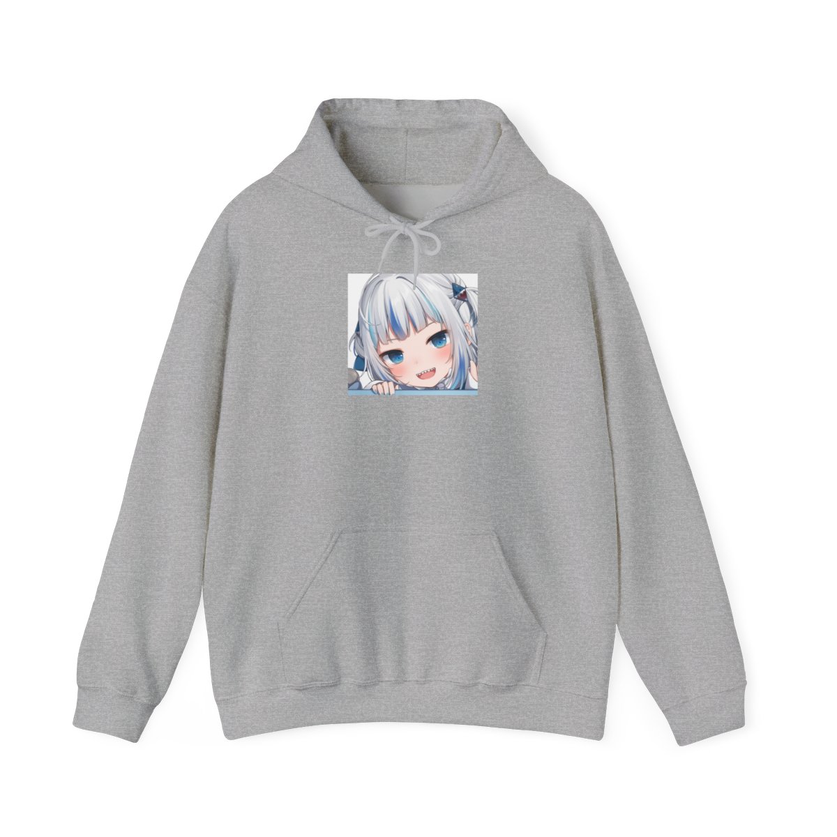 Gawr Gura & Hololive Hoodie - alternate angle 3, merchandise
