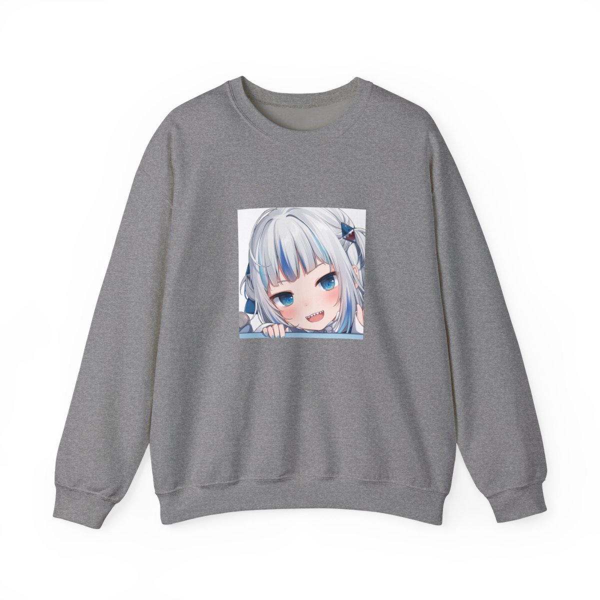 Gawr Gura & Hololive Crewneck Sweatshirt - alternate angle 3, merchandise