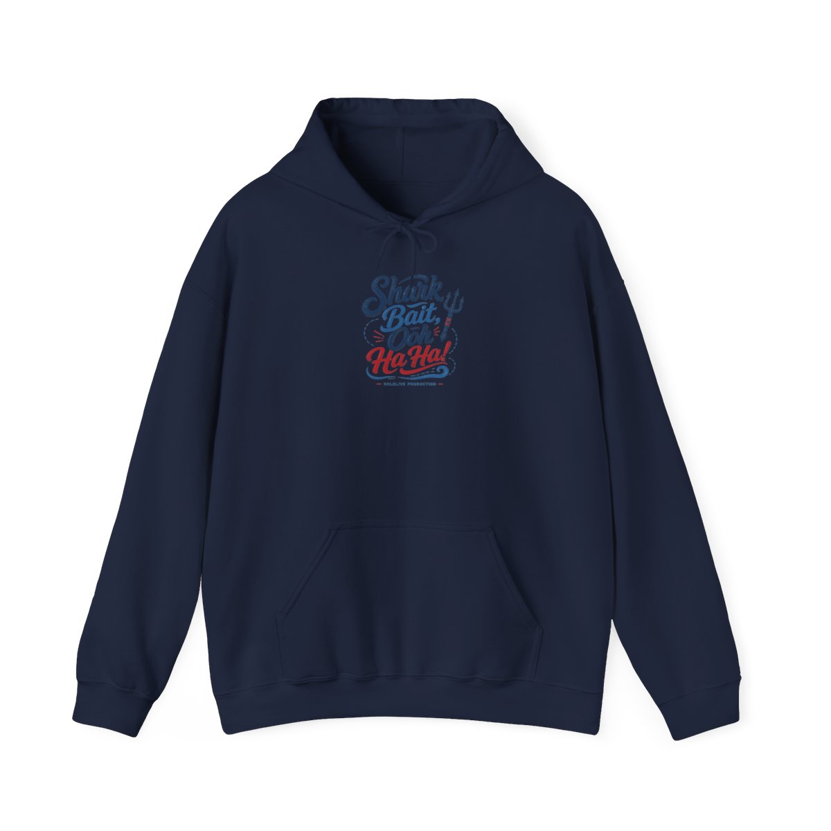 Gawr Gura & Hololive "Shark Bait, Ooh Ha Ha!" Hoodie - alternate angle 5, merchandise