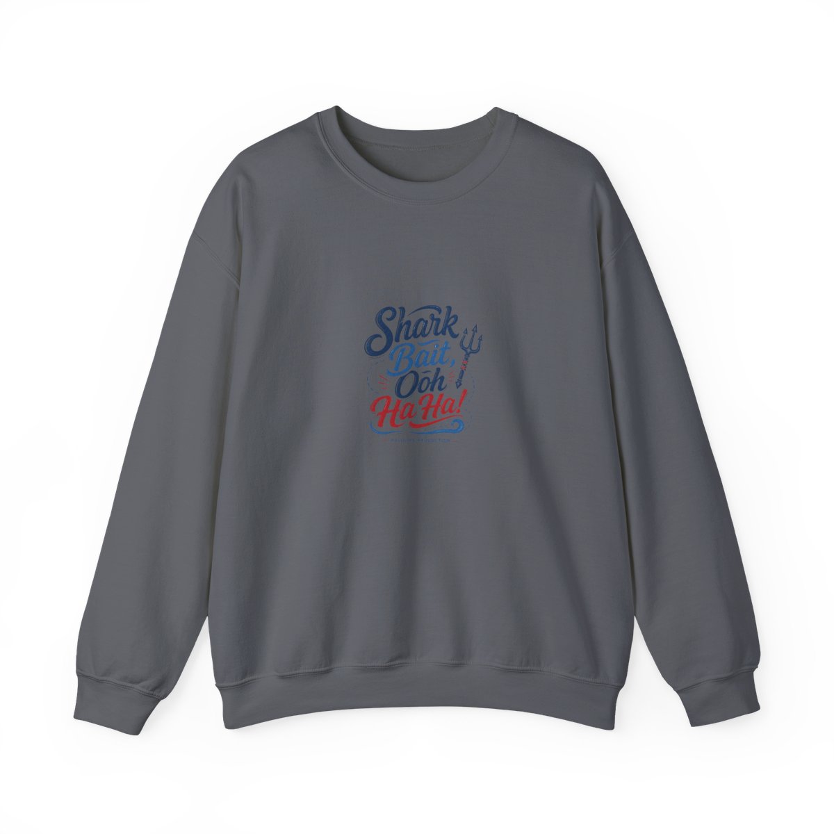 Gawr Gura & Hololive "Shark Bait, Ooh Ha Ha!" Crewneck - alternate angle 5, merchandise