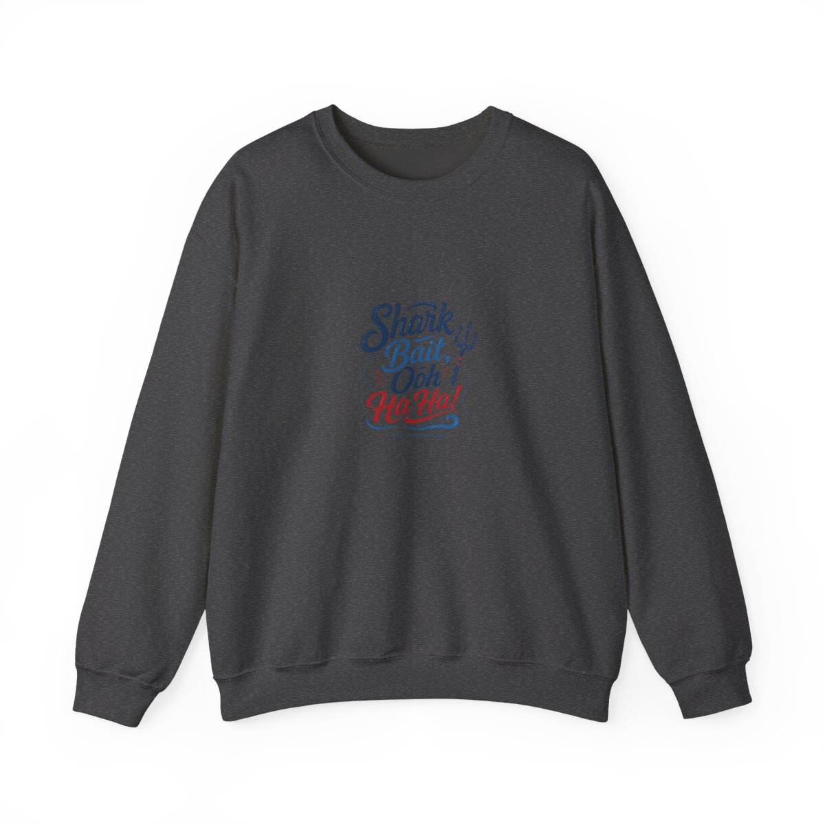 Gawr Gura & Hololive "Shark Bait, Ooh Ha Ha!" Crewneck - alternate angle 4, merchandise