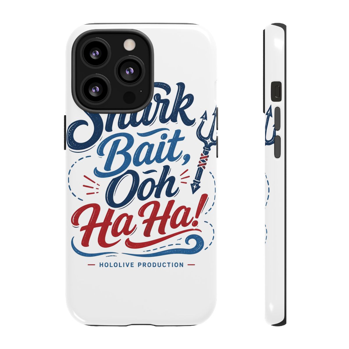 Gawr Gura & Hololive "Shark Bait, Ooh Ha Ha!" Phone Case - alternate angle 1, merchandise