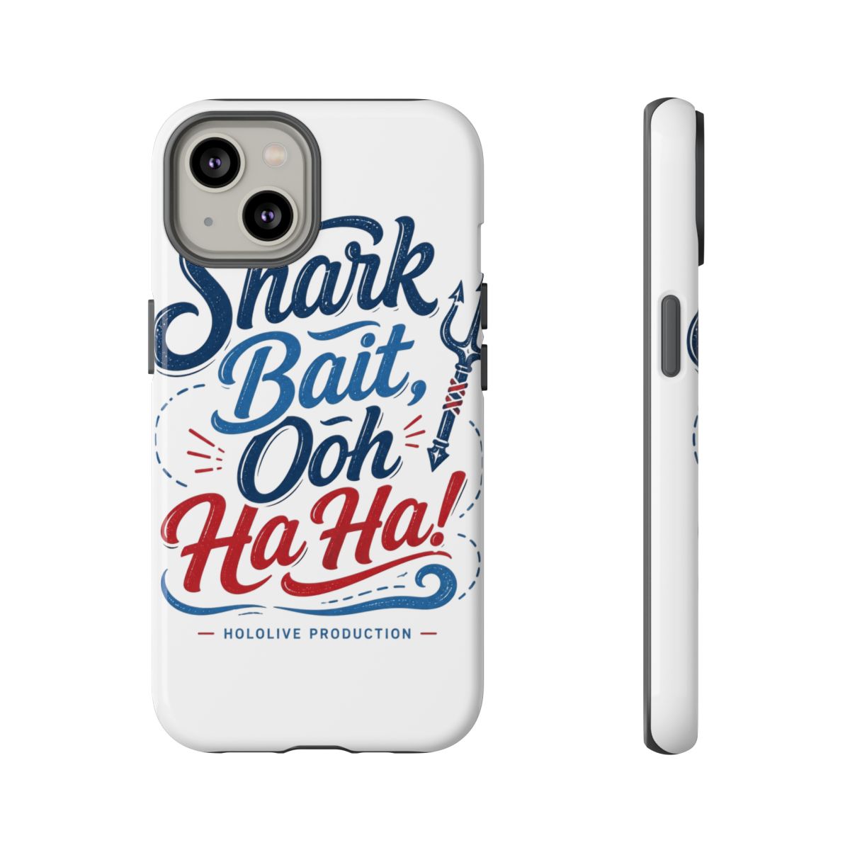 Gawr Gura & Hololive "Shark Bait, Ooh Ha Ha!" Phone Case - alternate angle 3, merchandise