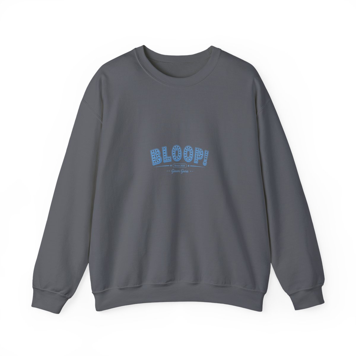 Gawr Gura & Hololive "Bloop!" Crewneck - alternate angle 5, merchandise