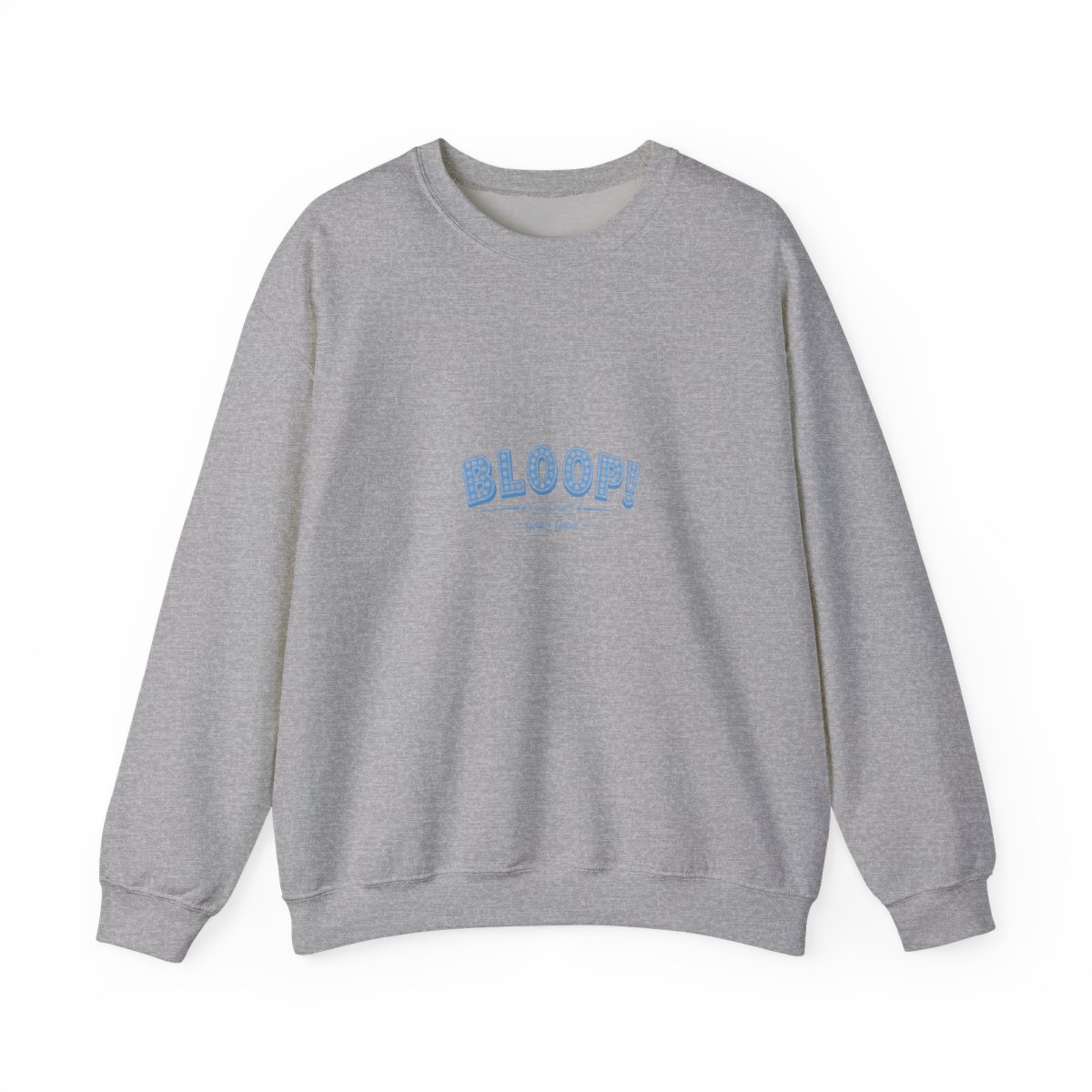 Gawr Gura & Hololive "Bloop!" Crewneck - alternate angle 2, merchandise