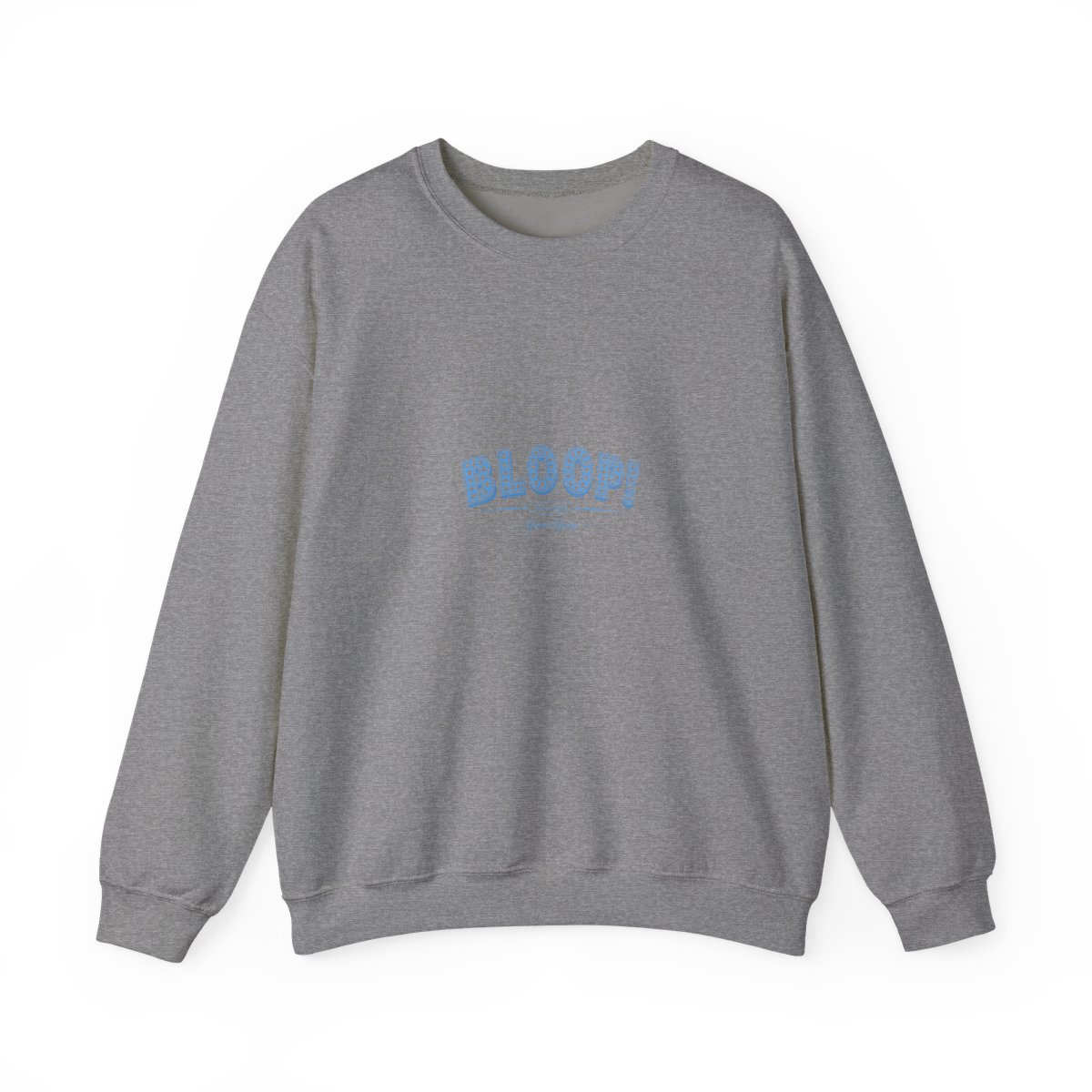 Gawr Gura & Hololive "Bloop!" Crewneck - alternate angle 3, merchandise