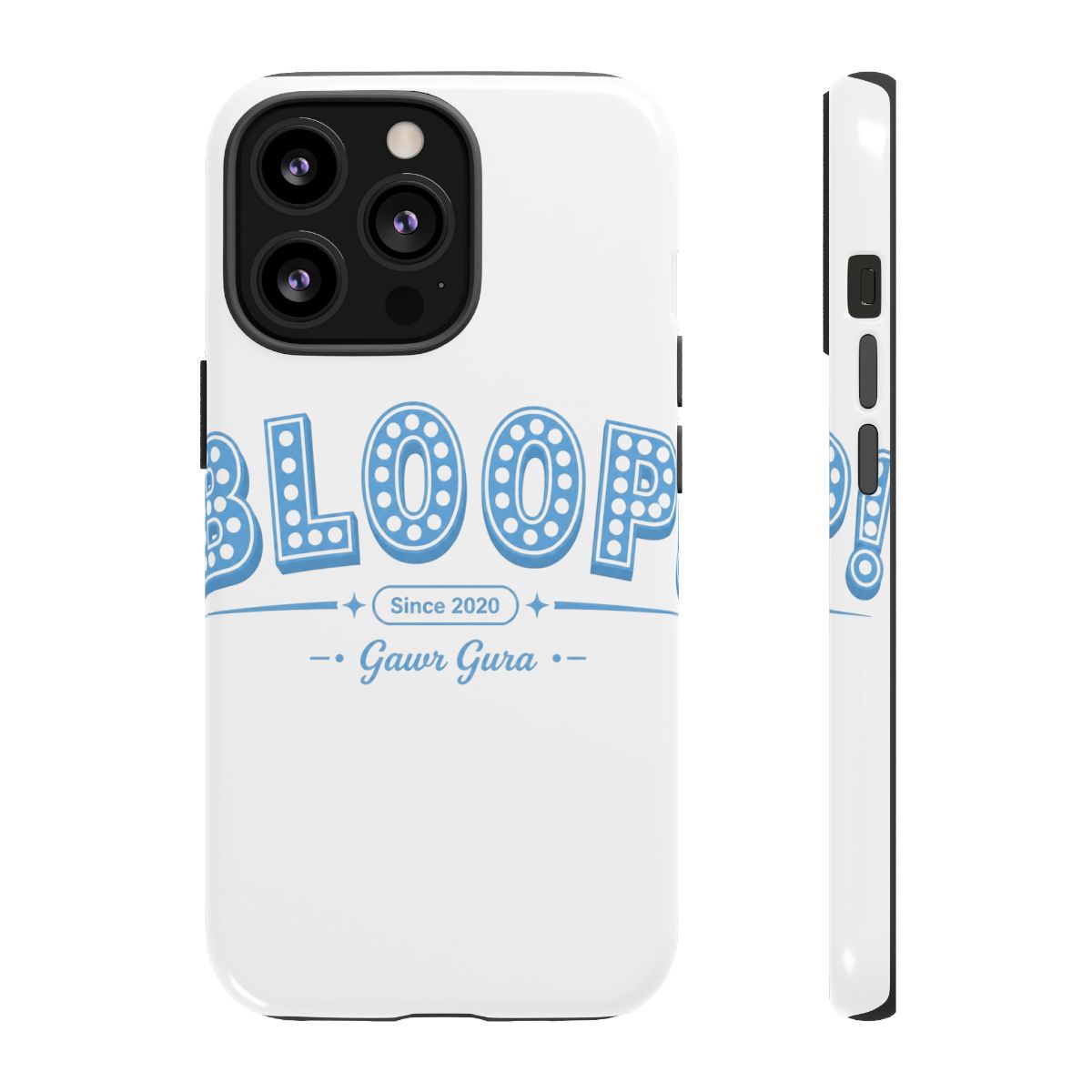 Gawr Gura & Hololive "Bloop!" Phone Case - alternate angle 1, merchandise